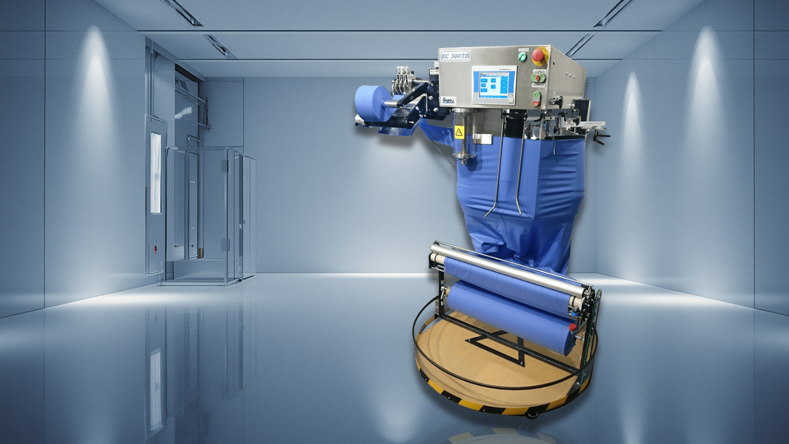 Svegea EC-300TD True Drive automatic collarette cutting machine Svegea EC-300TD True Drive automatic collarette cutting machine