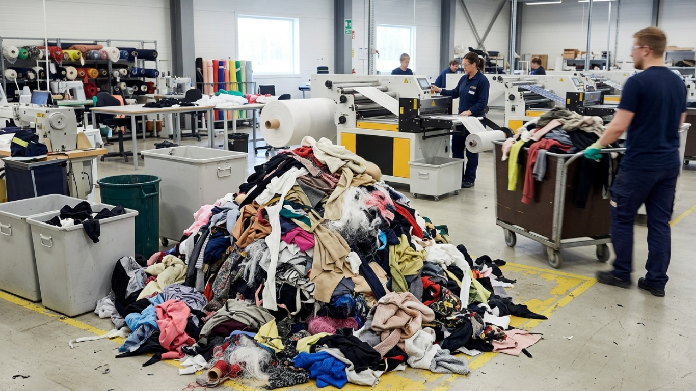fabric wastage