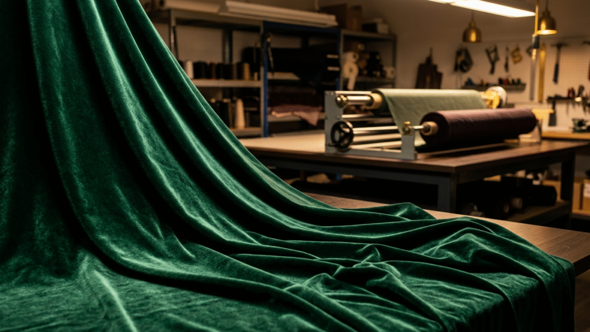how to handle velvet fabric